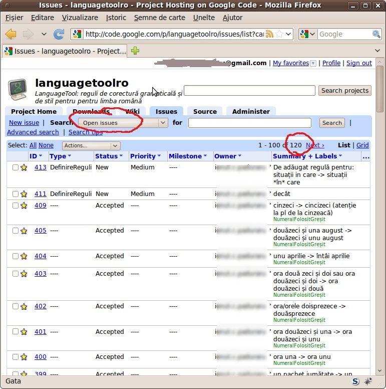 LanguageTool languagetoolro reguli de adaugat